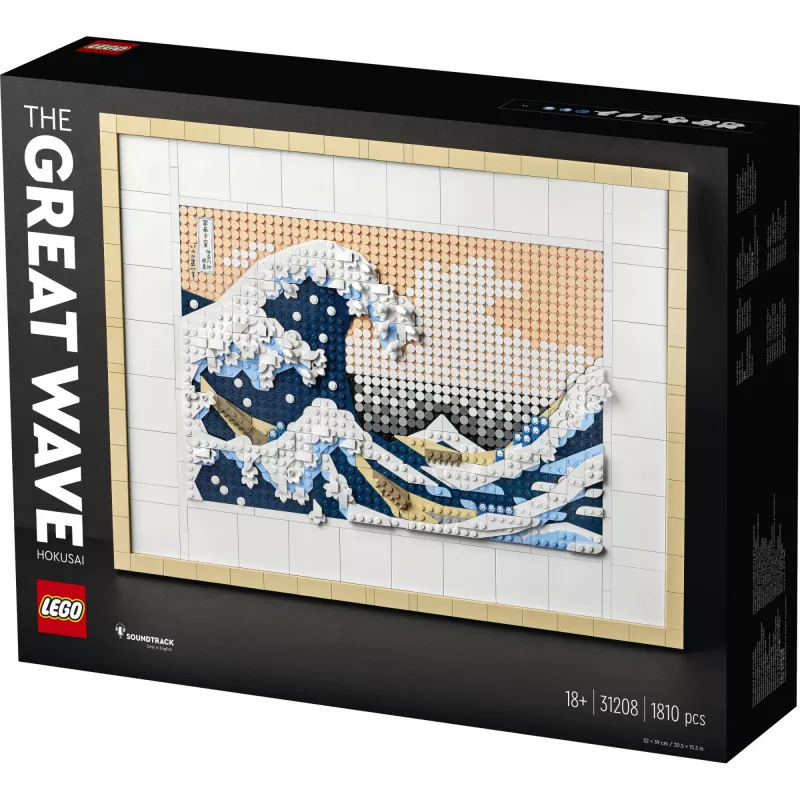 LEGO ART 31208 Hokusai. The great wave in Kanagawa