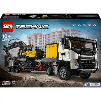 LEGO TECHNIC 42175 Volvo FMX Truck & EC230 Electric Excavat