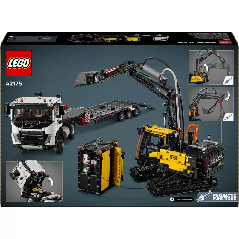 LEGO TECHNIC 42175 Volvo FMX Truck & EC230 Electric Excavat