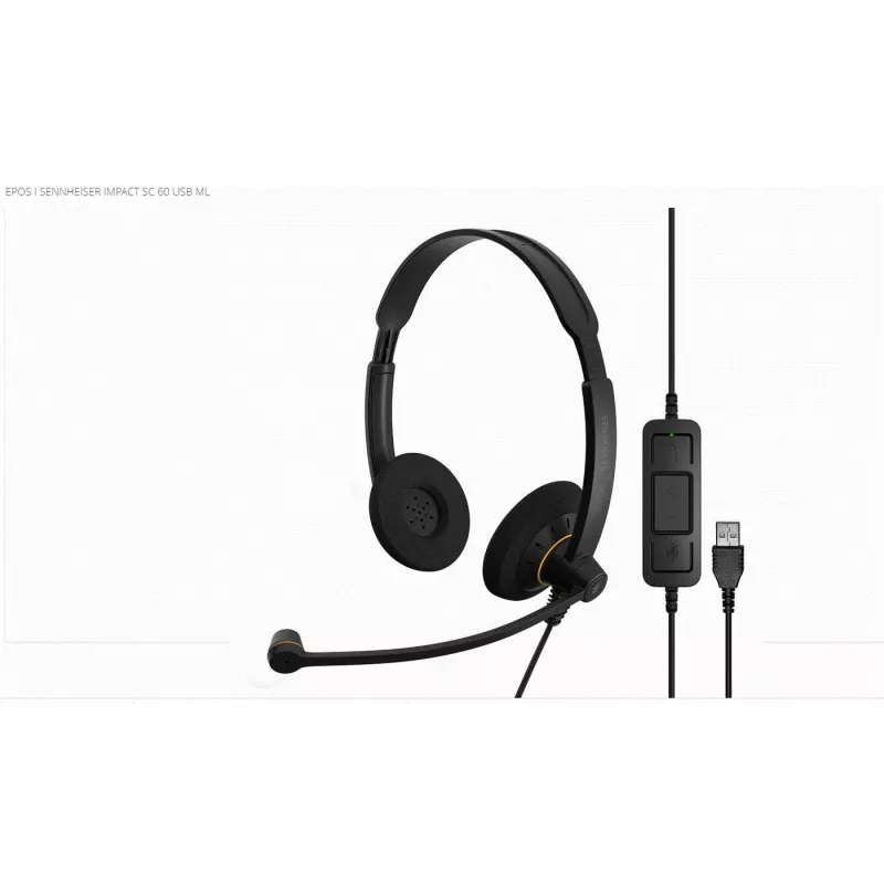Laidinės ausinės EPOS IMPACT SC 60 USB ML