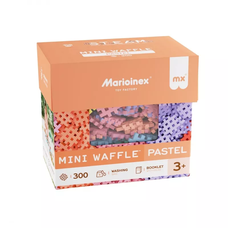Pastel Waffles 300 Max Bersinger Rekomenduojamas amžius 3 metai Įvairiaspalvis