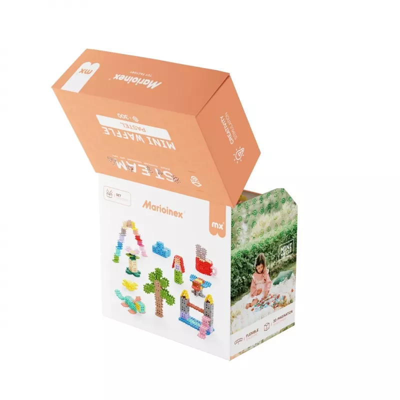 Pastel Waffles 300 Max Bersinger Rekomenduojamas amžius 3 metai Įvairiaspalvis
