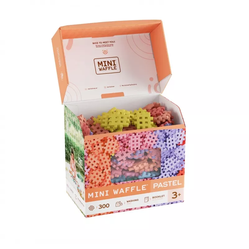 Pastel Waffles 300 Max Bersinger Rekomenduojamas amžius 3 metai Įvairiaspalvis
