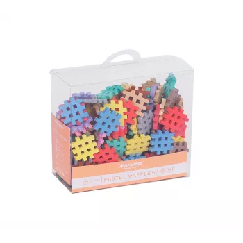 Pastel Waffles Max Bersinger 140 vienetų įvairiaspalvis nuo 3 metų