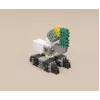 Žaislinis konstravimo rinkinys Marioinex Blocks Mini Waffle Constructor — 301 vnt.