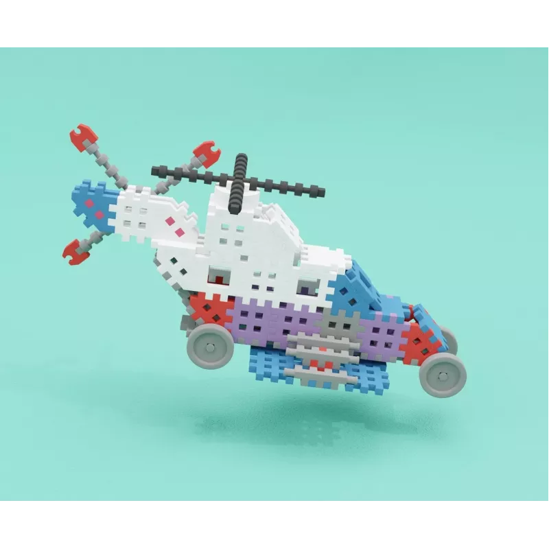 Žaislinis konstravimo rinkinys Marioinex Blocks Mini Waffle Constructor — 301 vnt.