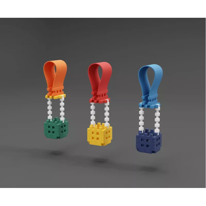 Žaislinis konstravimo rinkinys Marioinex Blocks Mini Waffle Constructor — 301 vnt.