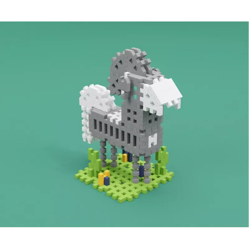 Žaislinis konstravimo rinkinys Marioinex Blocks Mini Waffle Constructor — 301 vnt.