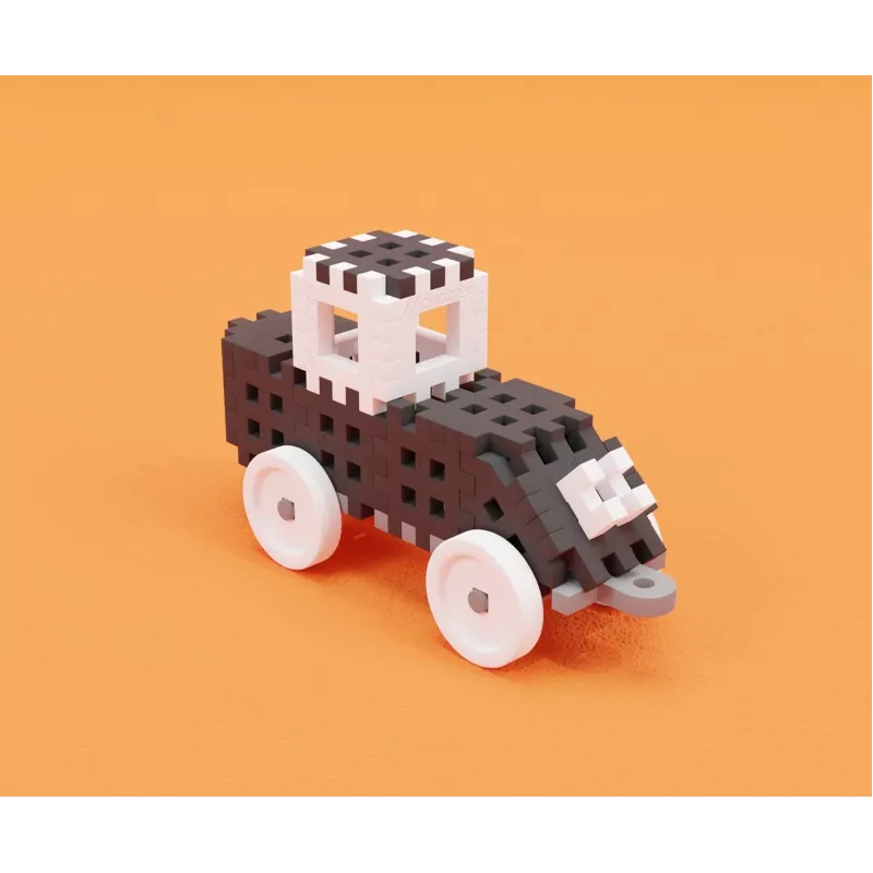 Žaislinis konstravimo rinkinys Marioinex Blocks Mini Waffle Constructor — 301 vnt.