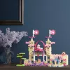 Žaislinis konstruktorius Marioinex Waffle Mini Blocks Princess — 280 dalių, įvairių spalvų, dėžė, amžius nuo 6 metų