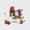 Žaislinis konstravimo rinkinys Marioinex Waffle Blocks Gaisrinė 280 dalių, modelis 906279