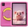 Juodaview Tab A6 Kids, planšetinis kompiuteris, 10,1 colio 800*1280 HD+ IPS, A523 aštuonių branduolių 1,8 GHz, 4 GB + 128 GB, 5100 mAh; Wi-Fi, 5 MP priekinė / 8 MP galinė kamera, Android 14, rožinė