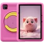Juodaview Tab A6 Kids, planšetinis kompiuteris, 10,1 colio 800*1280 HD+ IPS, A523 aštuonių branduolių 1,8 GHz, 4 GB + 128 GB, 5100 mAh; Wi-Fi, 5 MP priekinė / 8 MP galinė kamera, Android 14, rožinė