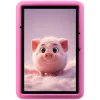 Blackview Tab A6 Kids, planšetinis kompiuteris, 10,1 colio 800*1280 HD+ IPS, A523 aštuonių branduolių 1,8 GHz, 4 GB + 128 GB, 5100 mAh; Wi-Fi, 5 MP priekinė / 8 MP galinė kamera, Android 14, rožinė