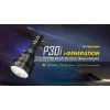 Nitecore P30i juodas rankinis LED žibintuvėlis