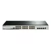 D-Link DGS-1510 valdomas L3 gigabitinis Ethernet komutatorius (10/100/1000) juodas