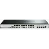 D-Link DGS-1510 valdomas L3 gigabitinis Ethernet komutatorius (10/100/1000) juodas
