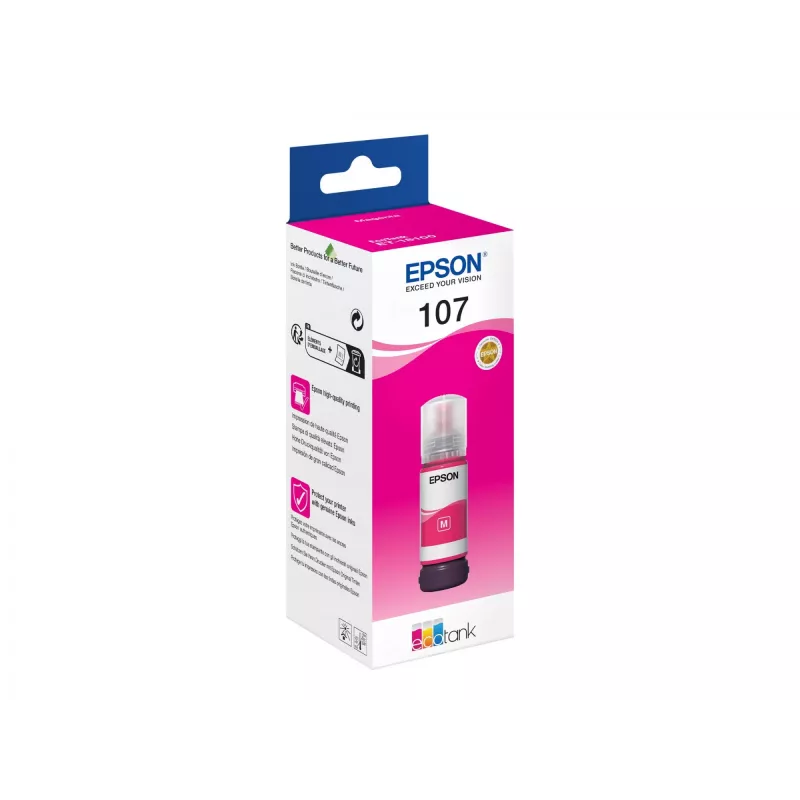 EPSON 108 EcoTank purpurinis rašalo buteliukas