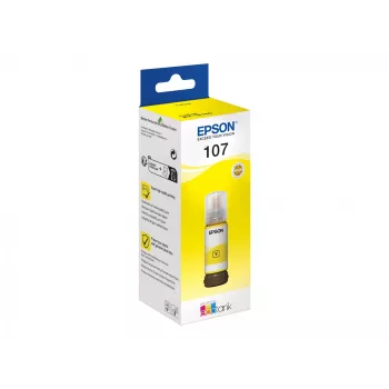 EPSON 108 EcoTank geltonos spalvos rašalo buteliukas