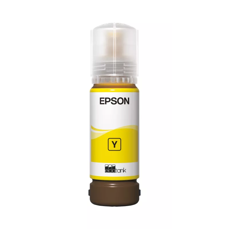 EPSON 108 EcoTank geltonos spalvos rašalo buteliukas