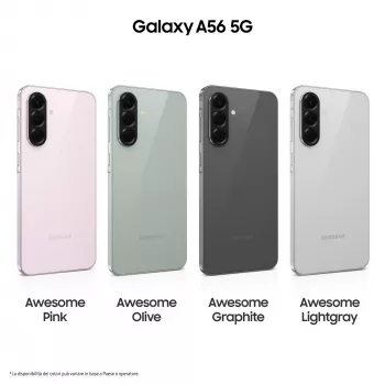 Samsung Galaxy A56 17 cm (6.7) Dual SIM Android 15 5G USB Type-C 8 GB 128 GB 5000 mAh Graphite