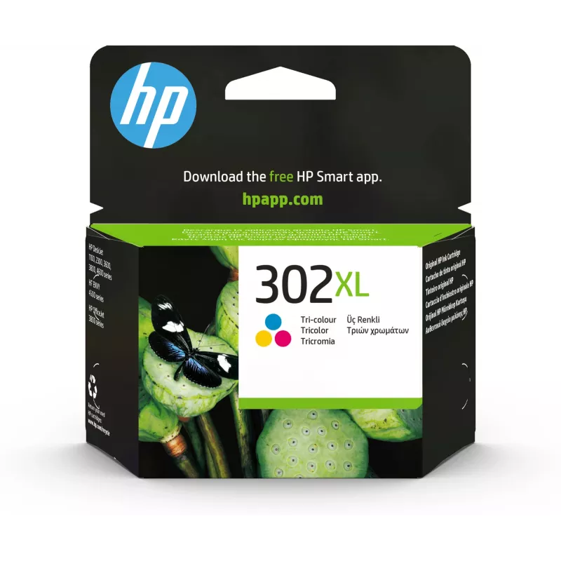 HP 302XL rašalo kasetė Tri-color