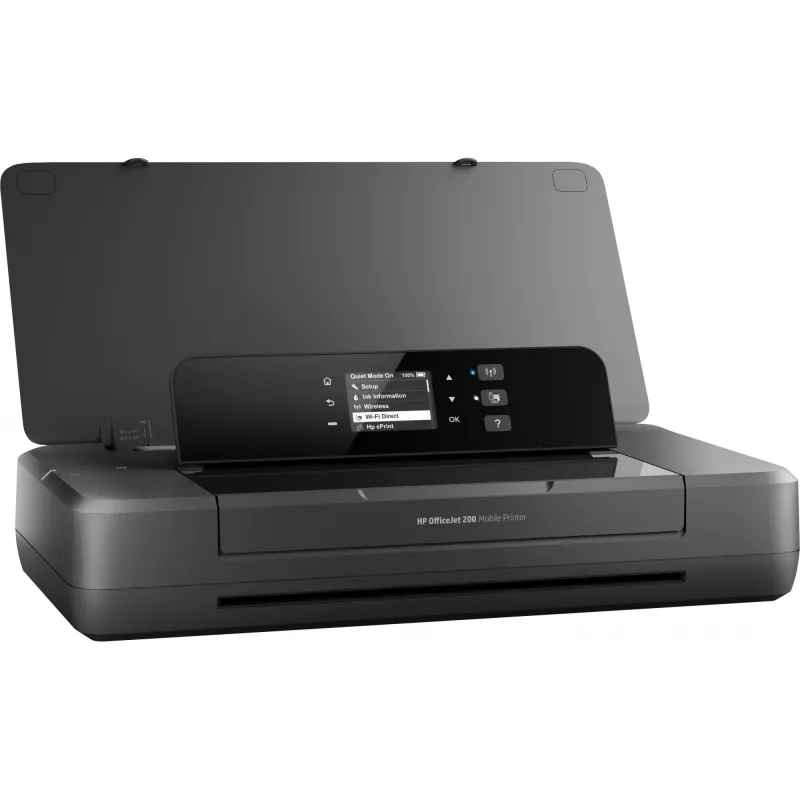 HP Officejet 200 nešiojamasis spausdintuvas, spalvotas rašalinis, A4, 1200x1200 dpi, 20 ppm vienspalvis, 19 ppm spalvotas, 50 lapų, USB, Wi-Fi