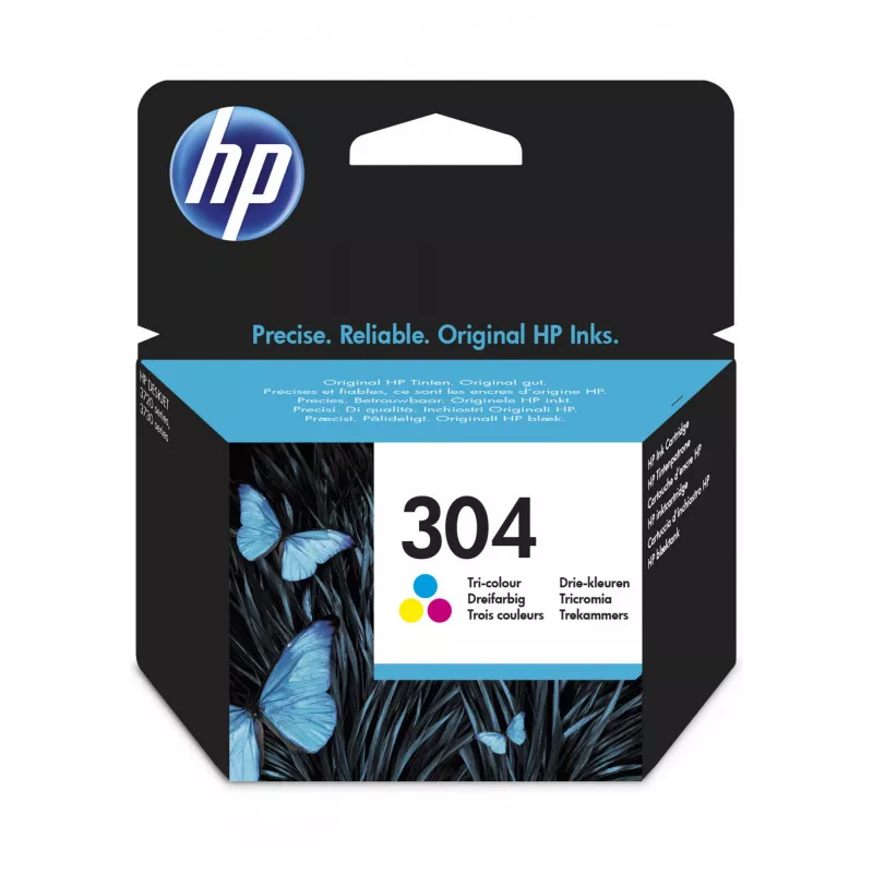 HP 304 Tri-color Originali rašalo kasetė
