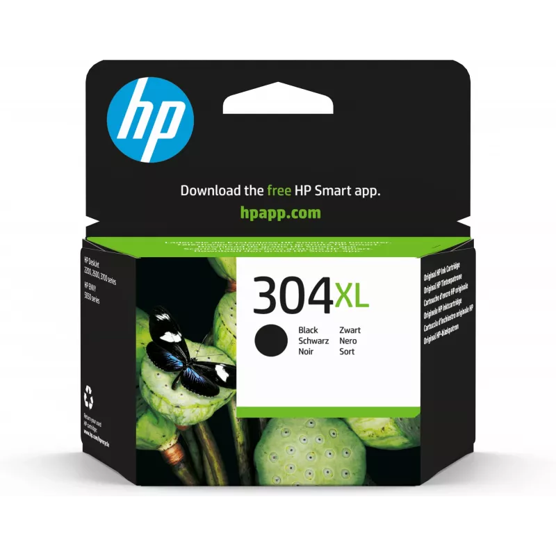 HP 304XL juoda rašalo kasetė