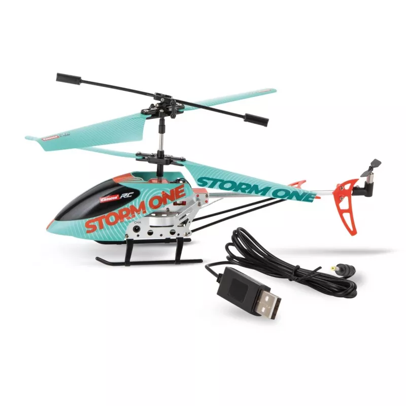 Radijo bangomis valdomas sraigtasparnis Storm One 2.0 2,4 GHz 501053 Carrera