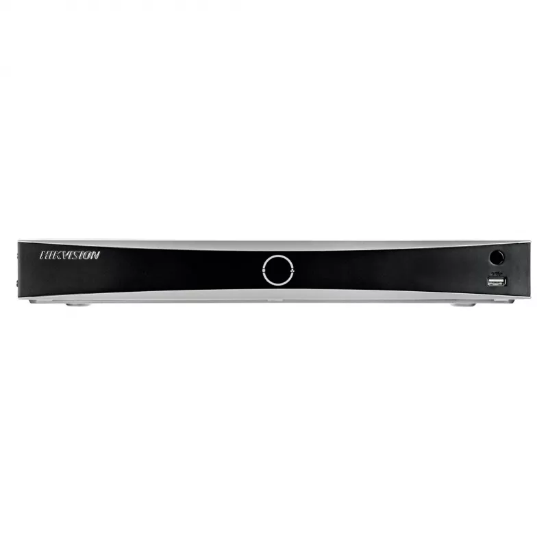 Tinklo vaizdo registratorius Hikvision DS-7608NXI-K1/8P(D) — 8 kanalų NVR su 8 PoE prievadais ir 4K palaikymu