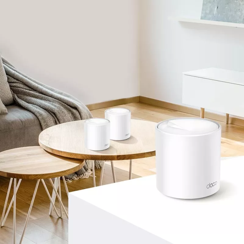 Belaidis maršrutizatorius | TP-LINK | Belaidis maršrutizatorius | 2 vnt. pakuotė | 5400 Mbps | Tinklinis tinklas | IEEE 802.11a | IEEE 802.11n | IEEE 802.11ac | IEEE 802.11ax | 2x10/100/1000M | DECOX60(2-PACK)