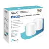 Belaidis maršrutizatorius | TP-LINK | Belaidis maršrutizatorius | 2 vnt. pakuotė | 5400 Mbps | Tinklinis tinklas | IEEE 802.11a | IEEE 802.11n | IEEE 802.11ac | IEEE 802.11ax | 2x10/100/1000M | DECOX60(2-PACK)