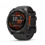 Garmin fēnix® 8 3,56 cm (1,4″) AMOLED 51 mm skaitmeninis 454 x 454 pikselių jutiklinis ekranas Titanis Wi-Fi GPS (palydovinis)