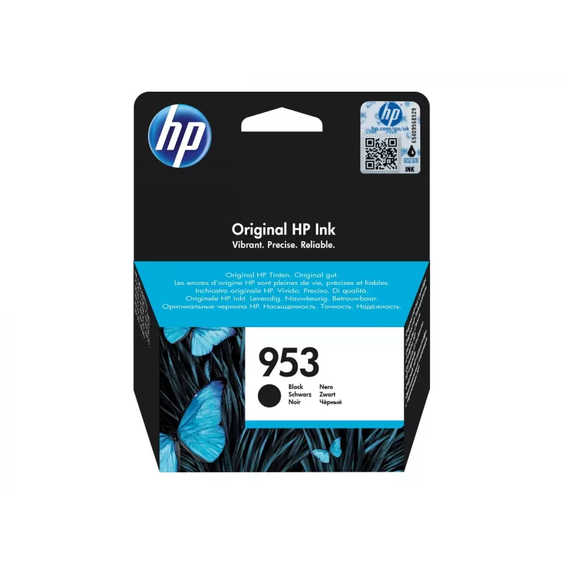 HP 953 juodas Originalius rašalo kasetė