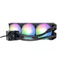 Alphacool Eisbaer Pro Aurora 360 Processor All-in-one skysčio aušintuvas 12 cm Juoda, Balta 1 vnt.