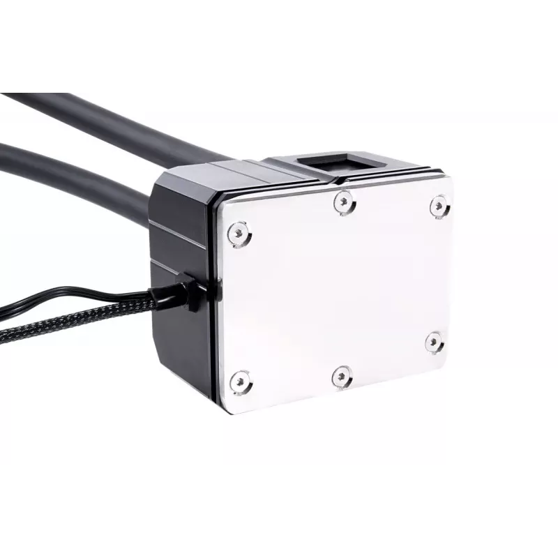Alphacool Eisbaer Pro Aurora 360 Processor All-in-one skysčio aušintuvas 12 cm Juoda, Balta 1 vnt.