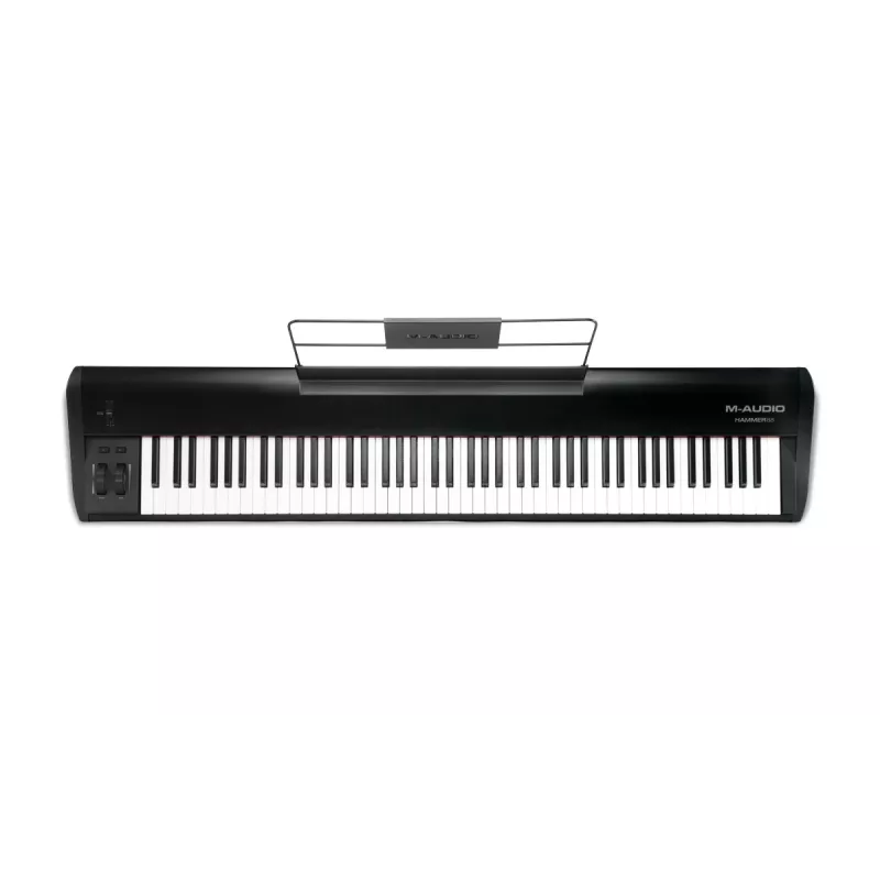 MIDI klaviatūra M-AUDIO HAMMER 88 88 klavišai USB Juoda Balta