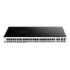 D-Link 48 prievadų gigabitinio išmaniojo valdomo jungiklio su 4 Combo 1000BASE-T/SFP prievadais