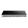 D-Link 48 prievadų gigabitinio išmaniojo valdomo jungiklio su 4 Combo 1000BASE-T/SFP prievadais