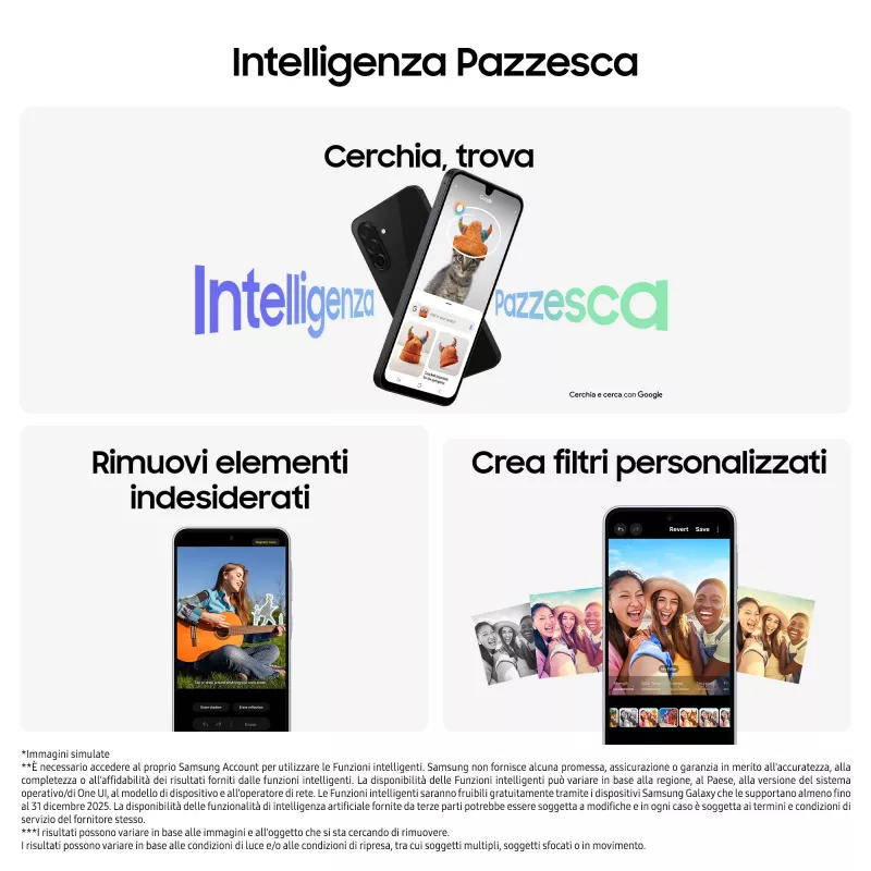 Samsung Galaxy A26 17 cm (6,7) Hybrid Dual SIM Android 15 5G USB Type-C 8 GB 256 GB 5000 mAh Juoda