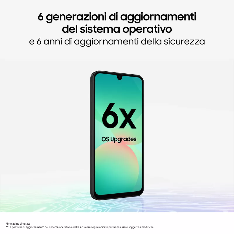 Samsung Galaxy A26 17 cm (6,7) Hybrid Dual SIM Android 15 5G USB Type-C 8 GB 256 GB 5000 mAh Juoda