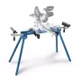 Pjovimo stovo Scheppach UMF1550 pjūklo stovas, metalinis 4 kojų stovas, maks. talpa 150 kg, maks. ilgis 194,5 cm, dydis 950×540×810 mm, juodas