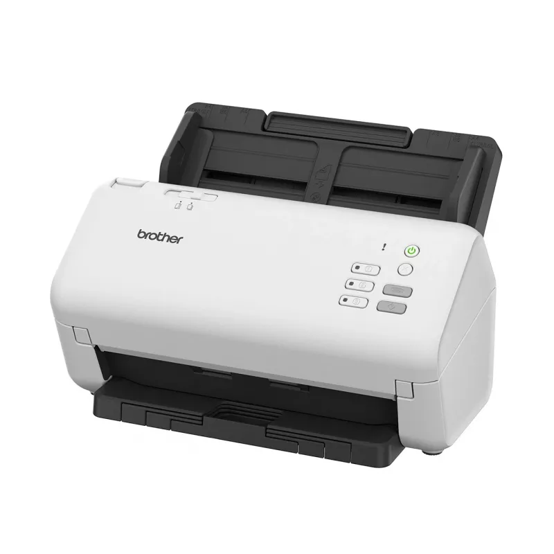 ADF skaitytuvas Brother ADS-4300N — A4, 600 x 600 DPI, dvipusis, 80 lapų ADF, Dual CIS, LED (juoda / balta)