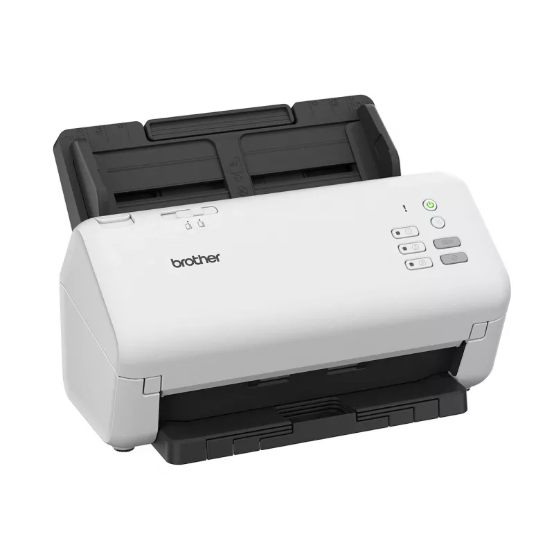 ADF skaitytuvas Brother ADS-4300N — A4, 600 x 600 DPI, dvipusis, 80 lapų ADF, Dual CIS, LED (juoda / balta)