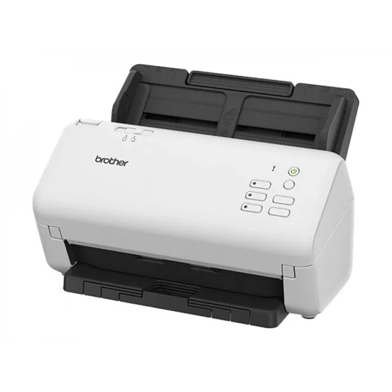 ADF skaitytuvas Brother ADS-4300N — A4, 600 x 600 DPI, dvipusis, 80 lapų ADF, Dual CIS, LED (juoda / balta)