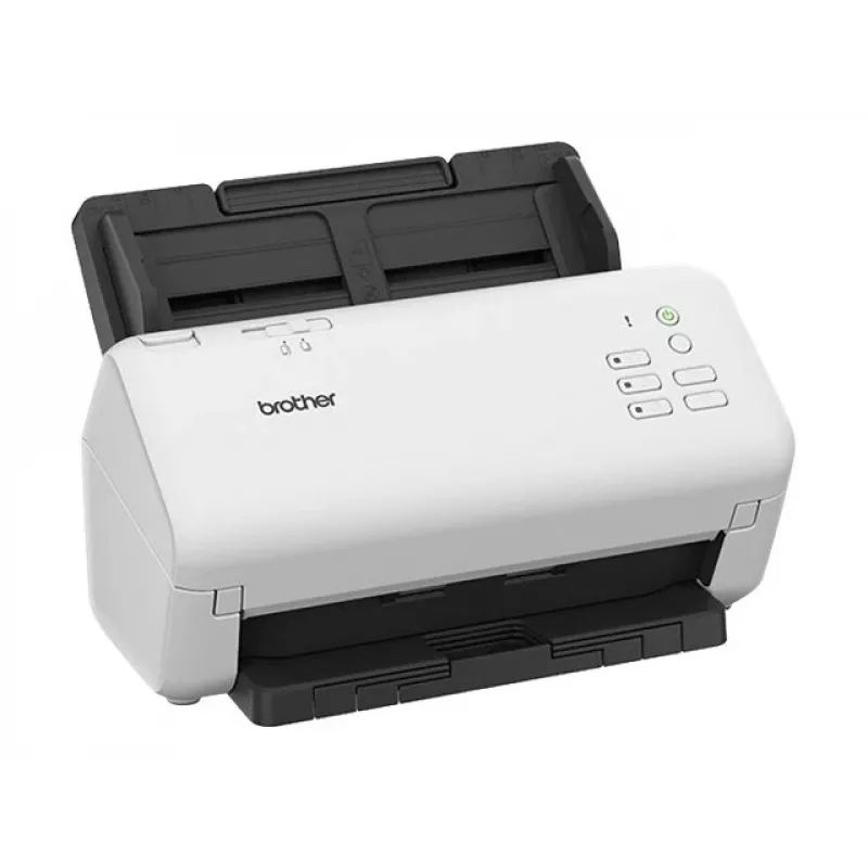 ADF skaitytuvas Brother ADS-4300N — A4, 600 x 600 DPI, dvipusis, 80 lapų ADF, Dual CIS, LED (juoda / balta)