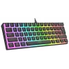 Laidinė mechaninė klaviatūra - Rampage RADIANT K11 Juoda RGB