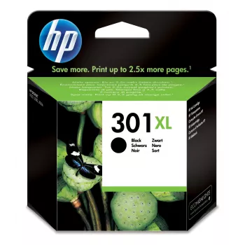 HP 301XL didelio našumo juodas Originalius rašalo kasetė