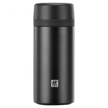 Vakuuminis termosas ZWILLING THERMO 0,42 l, nerūdijantis plienas, juoda, 7 val. karštas / 10 val. šaltas